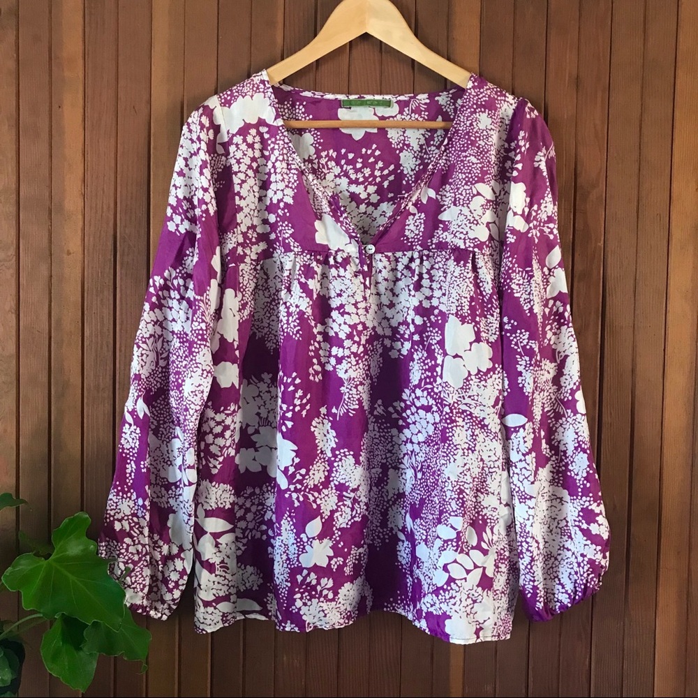 Velvet Brand 100% Silk Blouse